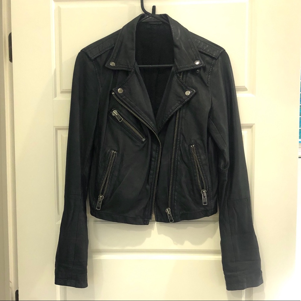 Real / Authentic TopShop Leather Jacket